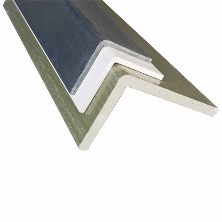 Light Weight  high strength Structural Pultrusion Fiberglass FRP L Shaped Angles