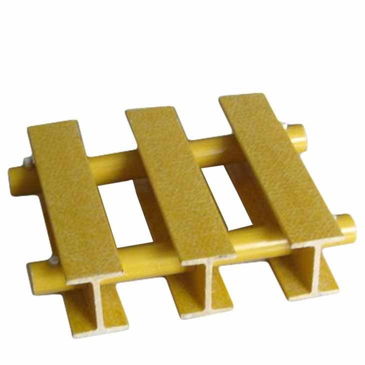 High Strength height GRP FRP Pultruded Grating Frp Flat Fiberglass pultrusion Panel for trench