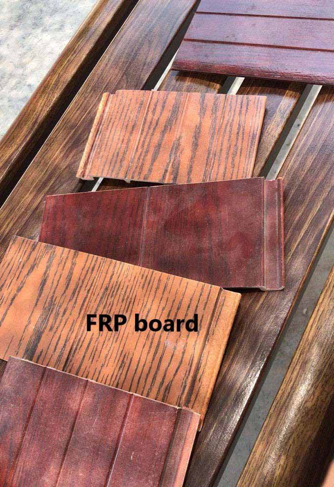 FRP wood like tubes ,board