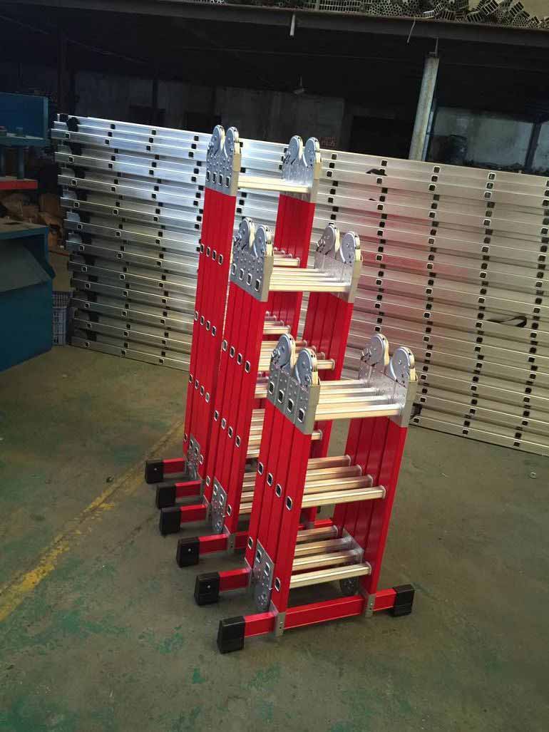 Electricians Heavy Duty Safety Fiberglass Ladder M type(001)