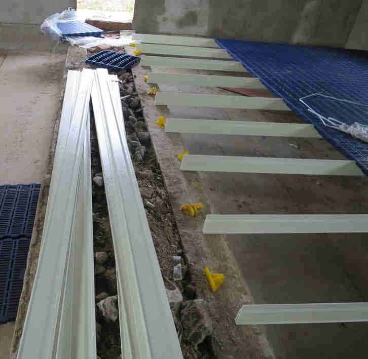 Pig flooring support beam pig farm Fiberglass beam FRP Support Beam