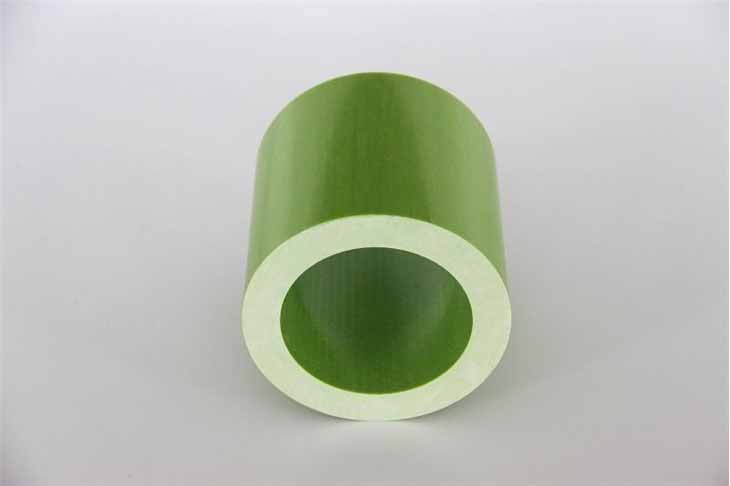 Factory Supply Green Color Epoxy Fiberglass Pultruded Round Tube FRPGRE Tube(001)