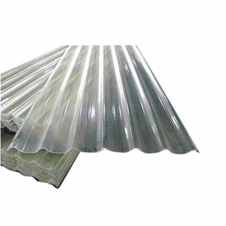 neutral green fiberglass corrugated sunlight frp roofing sheet for factory roofing