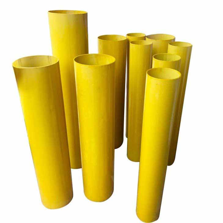 Fiberglass Pipe Fiberglass Tube High Strength FRP Hollow Tubes Custom Round Tubes