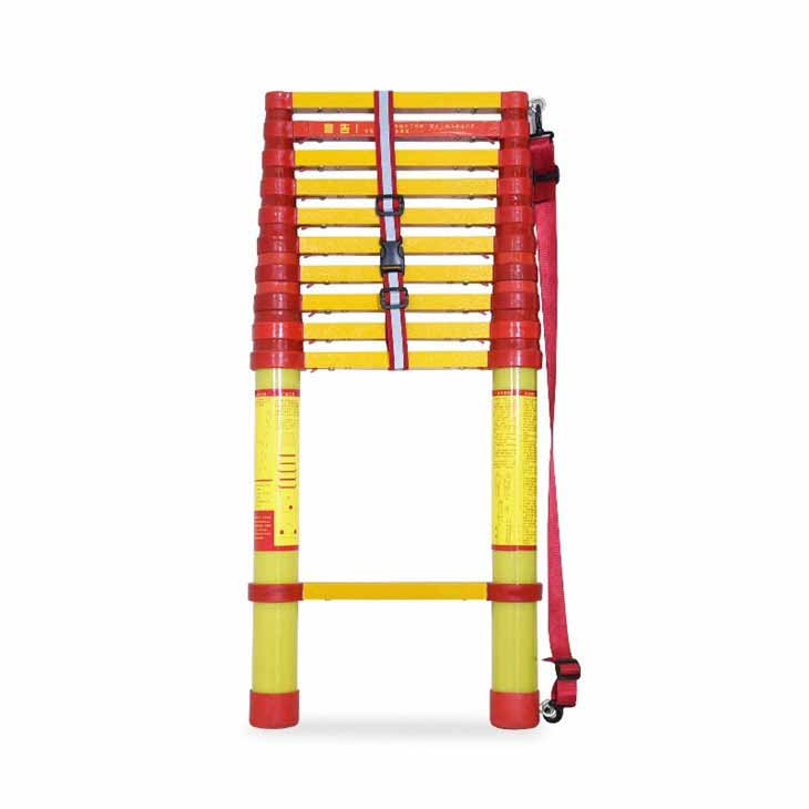 Non-Conductive Self Supported Step Trestle fiberglass Ladder FRP Pultruded