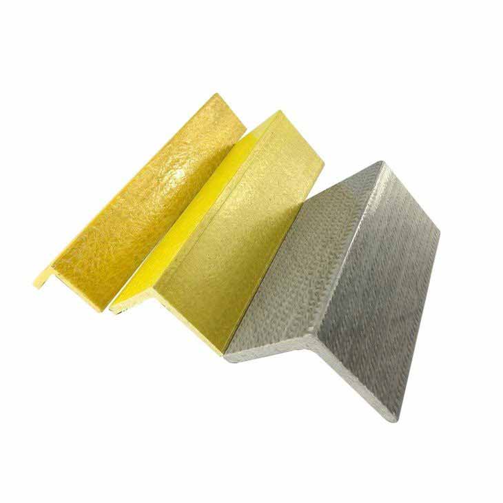 Fiberglass FRP L Angle ProfileGlass Fiber Reinforced Plastic Pultrusion Profile 2021