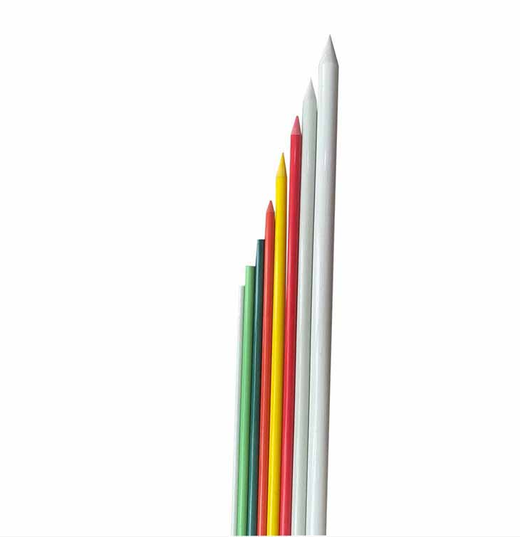 8mm 10mm 12mm composite solid fiberglass rod frp rods