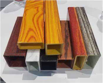 Wood-like FRP Profiles