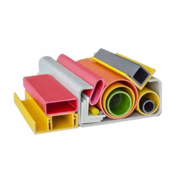 Custom Fiberglass Reinforced Polymer GFRP Pultruded Profiles