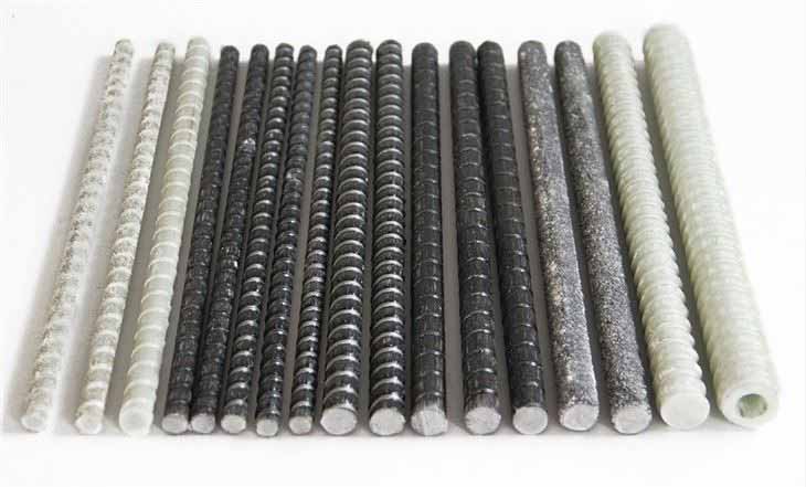 Durable GFRP Fiberglass Composite Rebar