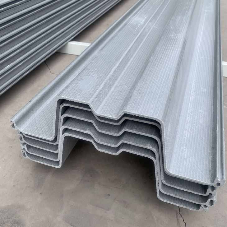 Fiberglass FRP Composite Sheet Pilling System