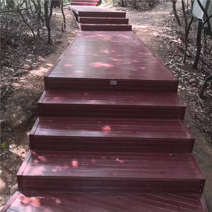 FRP Fiberglass Reinforced Wood Imitated Walkway