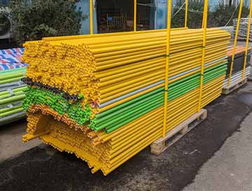Philippine Customers Order A Batch Of Frp Tubing
