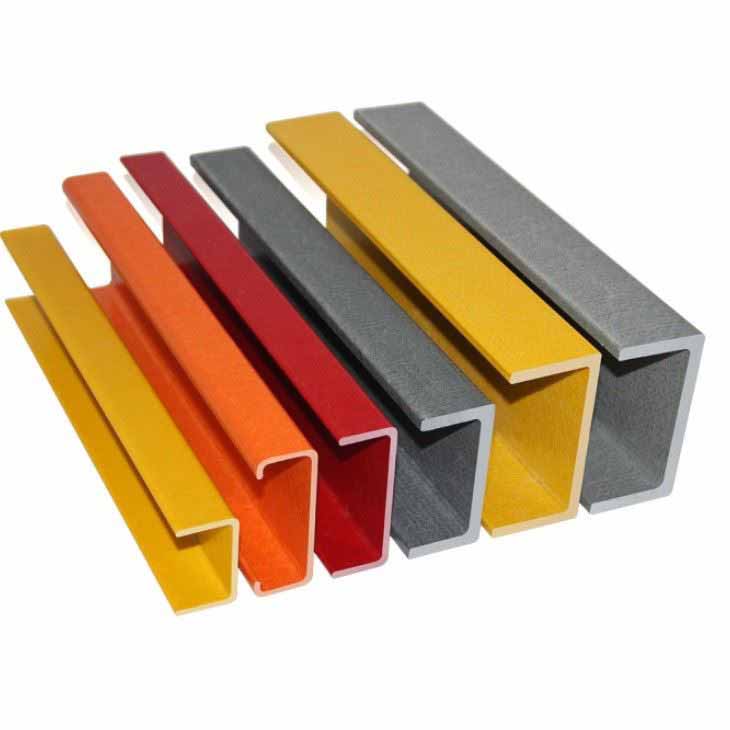 Pultruded Fiberglass GFRP Structural C Channels