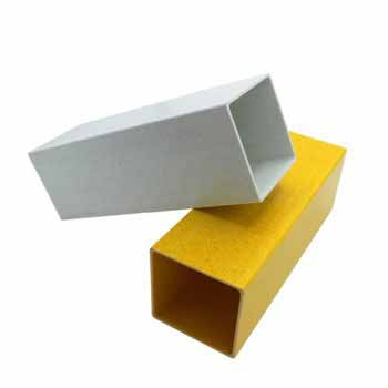 Custom Fiberglass Reinforced Plastic FRP Square Tube