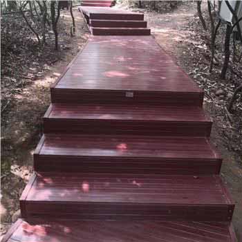 FRP Fiberglass Reinforced Wood Imitated Walkway