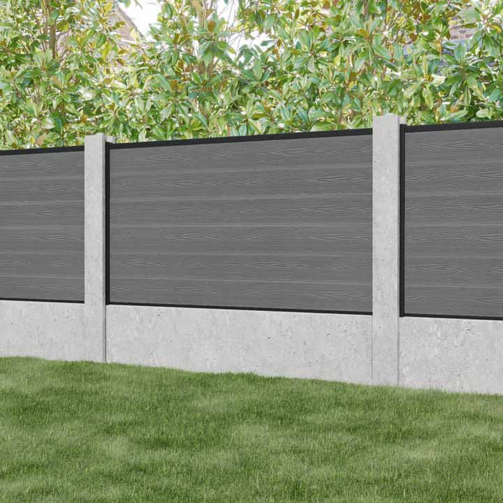 Composite Construction Fence Panels