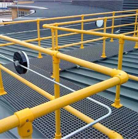 Fiberglass handrail